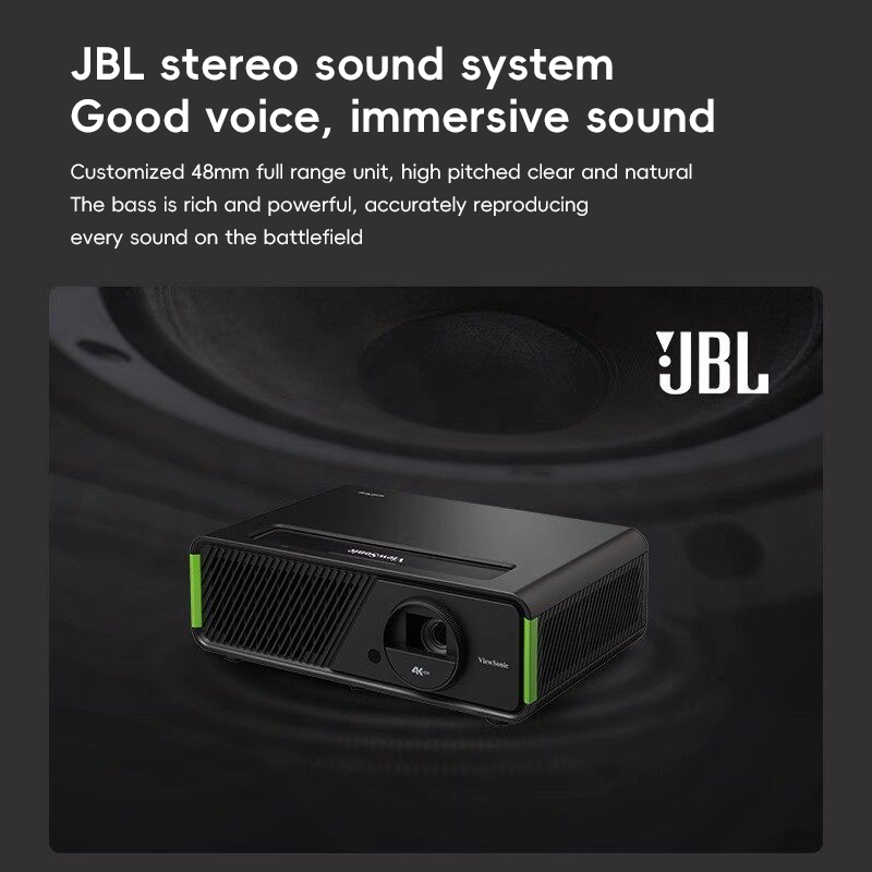 ViewSonic TK9 4K UHD DLP Proje - Home Cinema Jbl ulasan dan harga