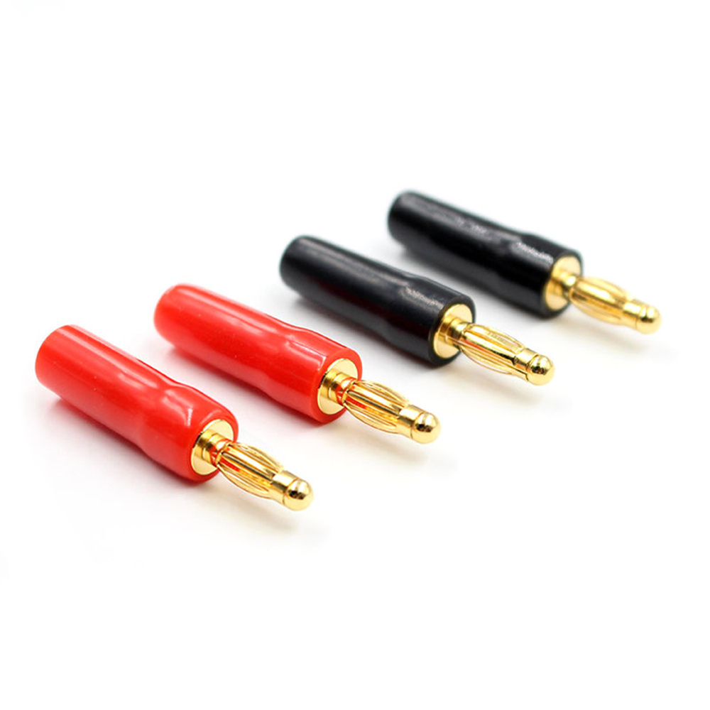 Banana Plugs Audio Jack Connec - Audio Home Cinema ulasan dan harga