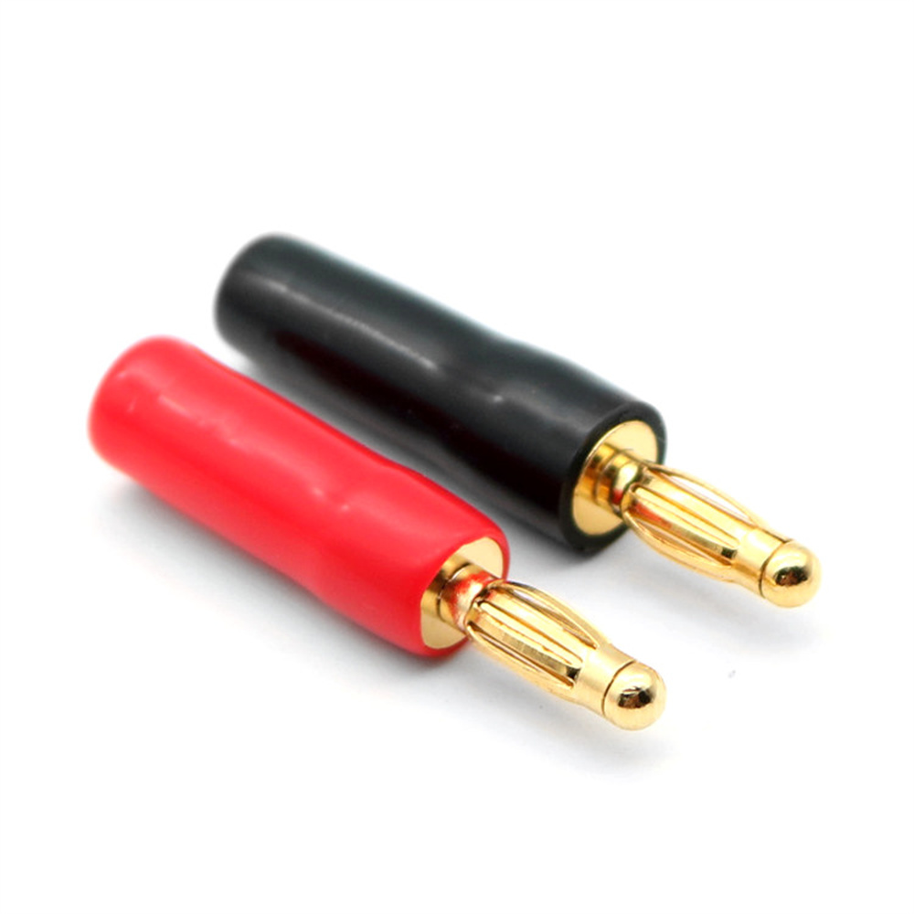 Banana Plugs Audio Jack Connec - Audio Home Cinema ulasan dan harga