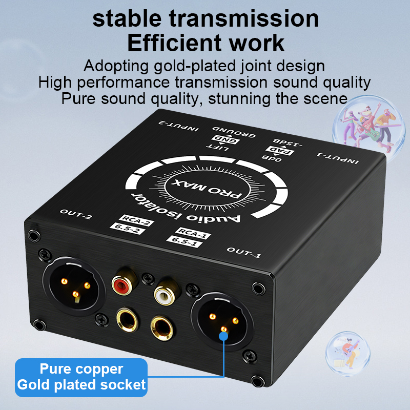 3Pin XLR/RCA/TS/TRS Ground Loo - Audio Home Cinema ulasan dan harga