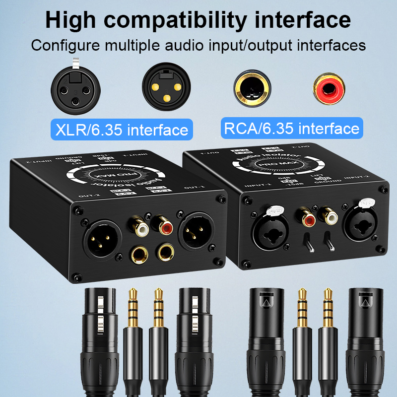 3Pin XLR/RCA/TS/TRS Ground Loo - Audio Home Cinema ulasan dan harga