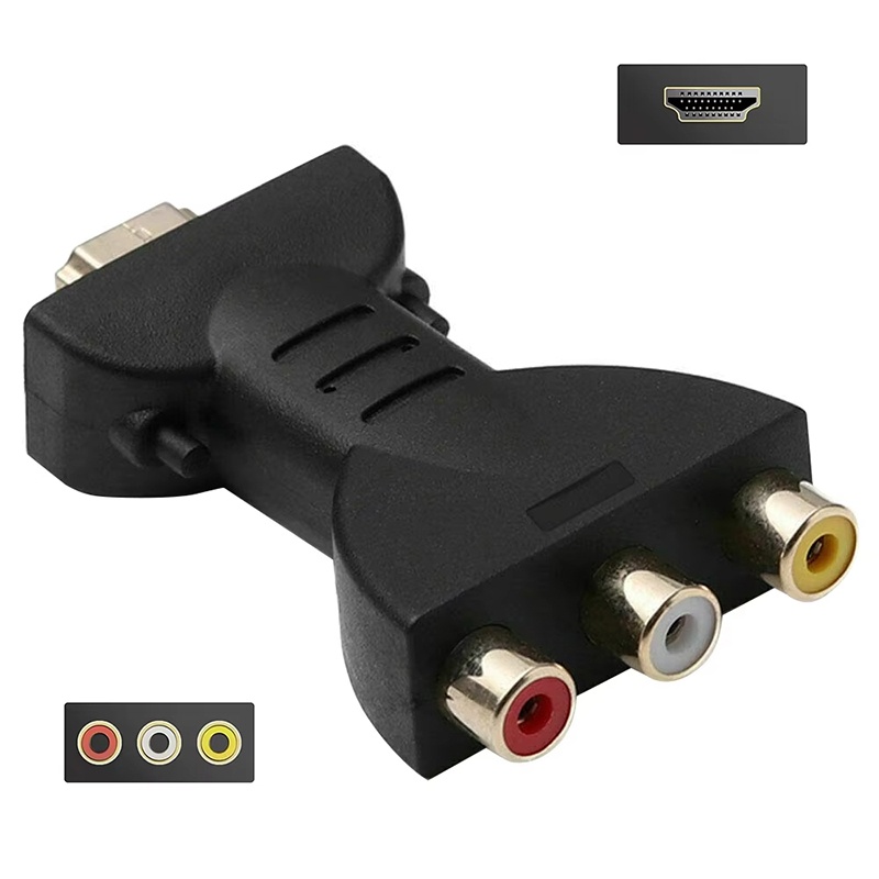 AV To HDTV Composite Adapter 3 - Home Cinema Tv ulasan dan harga