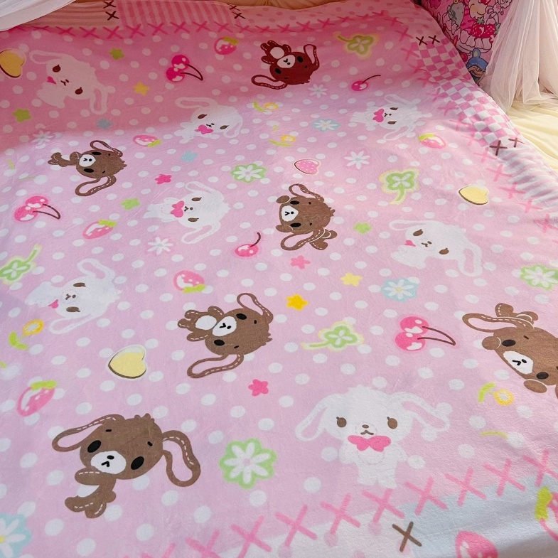Cute Sugarbunnies Coral Plush  - Home Cinema Chairs ulasan dan harga