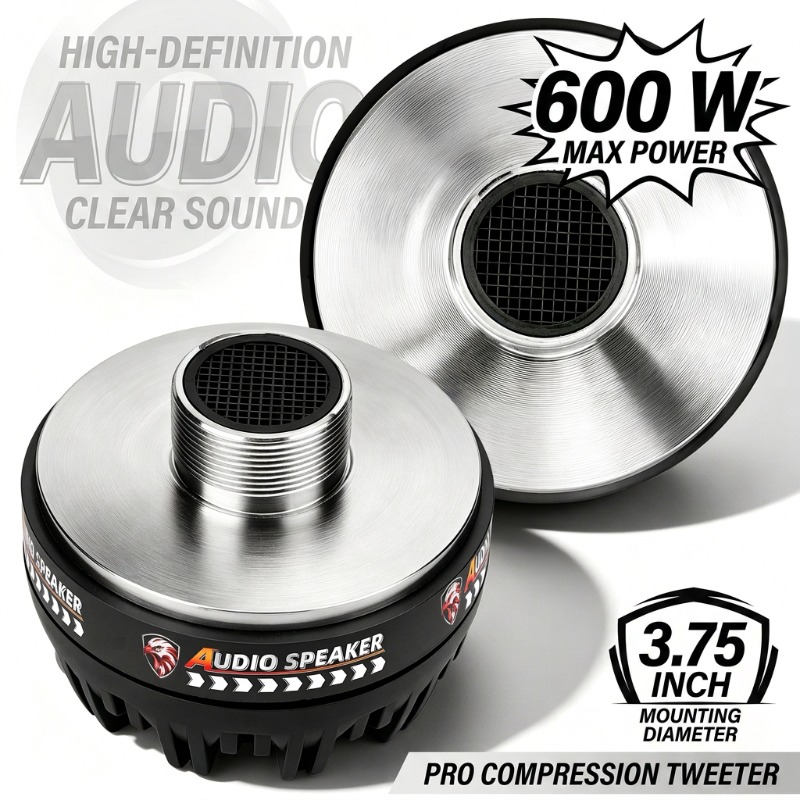 2 Pcs 3.75 Inch Titanium Tweet - Audio Home Cinema ulasan dan harga