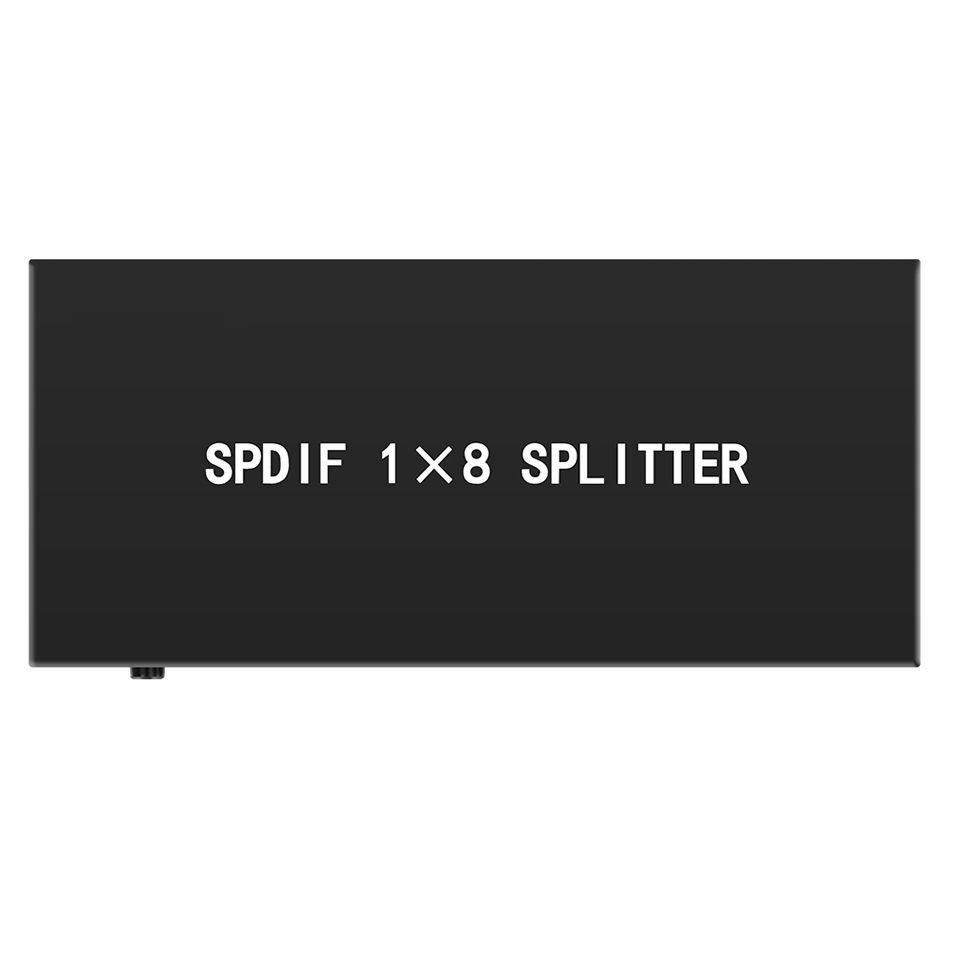Optical Audio Splitter,1 in 8  - Audio Home Cinema ulasan dan harga